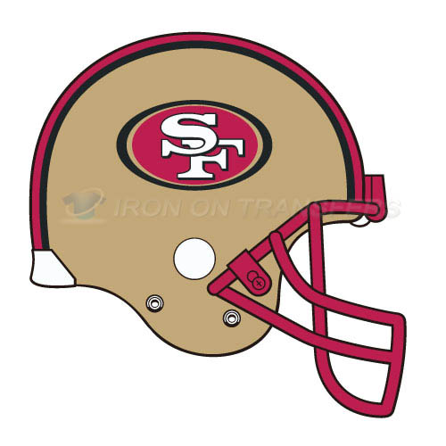 San Francisco 49ers Iron-on Stickers (Heat Transfers)NO.750
